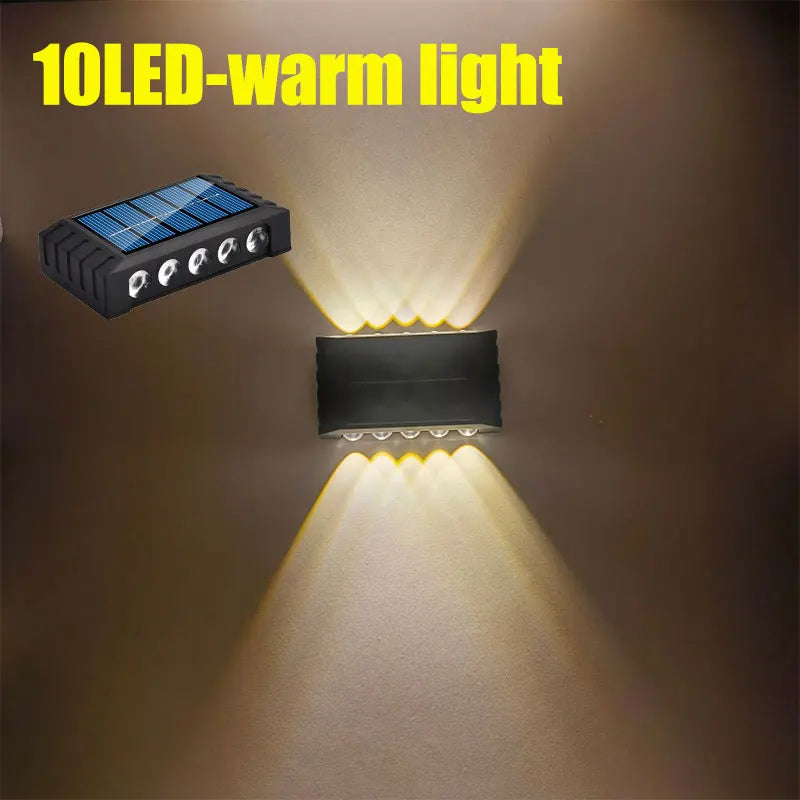 תאורת קיר סולארית SolarLux