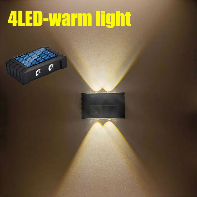 תאורת קיר סולארית SolarLux