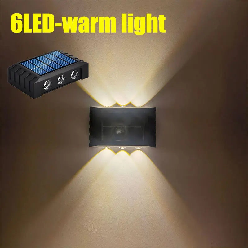 תאורת קיר סולארית SolarLux