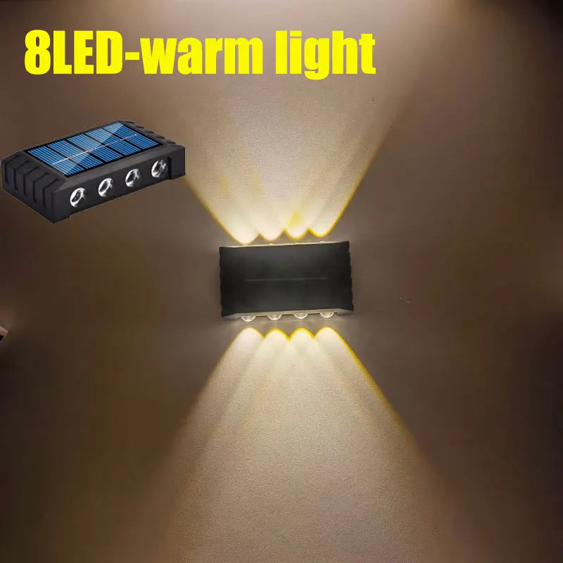 תאורת קיר סולארית SolarLux