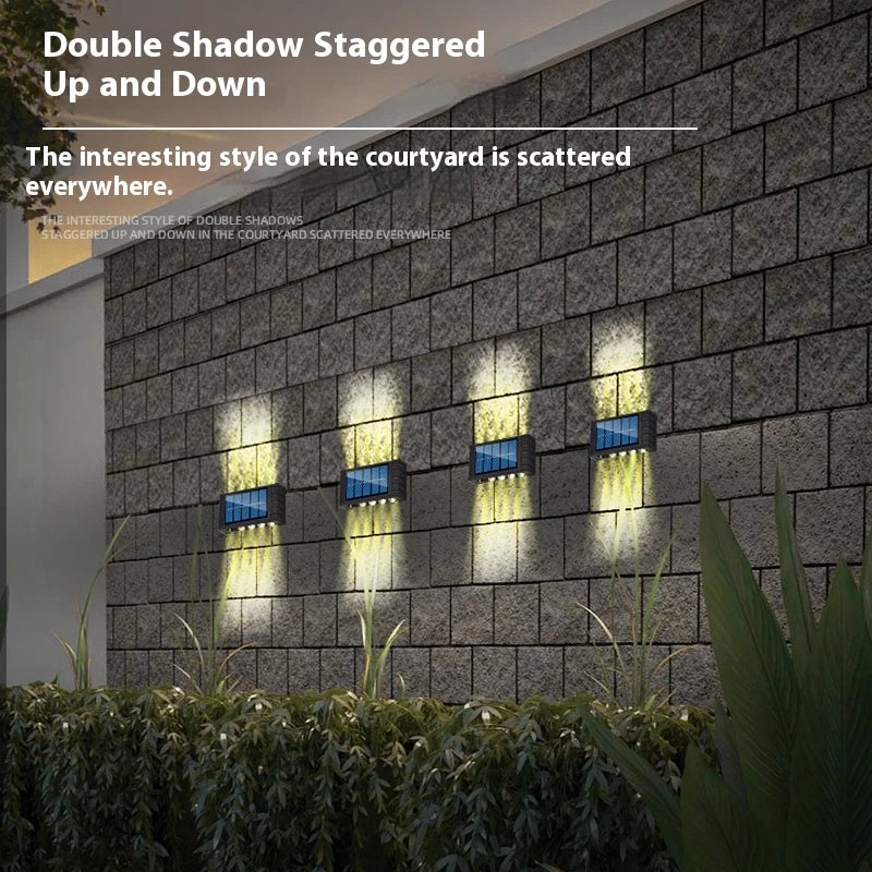 תאורת קיר סולארית SolarLux
