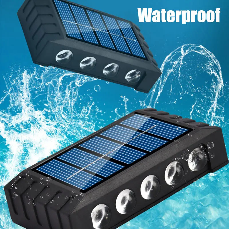 תאורת קיר סולארית SolarLux