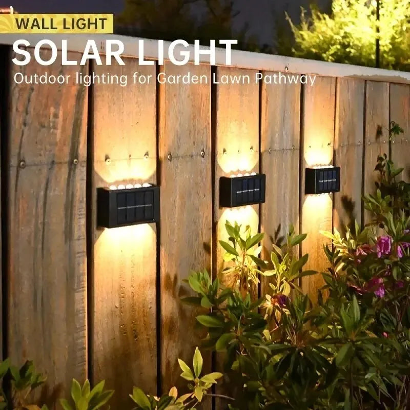 תאורת קיר סולארית SolarLux